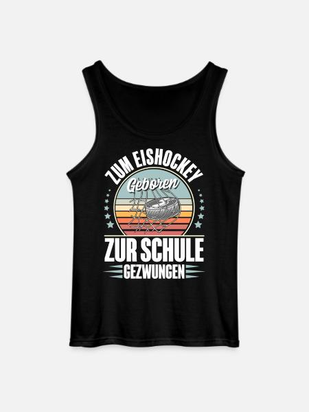 Eishockey - Gildan Männer Tank Top - Schwarz