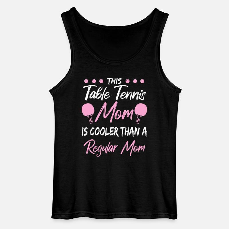 Ping Pong Mama - Gildan Männer Tank Top - Schwarz