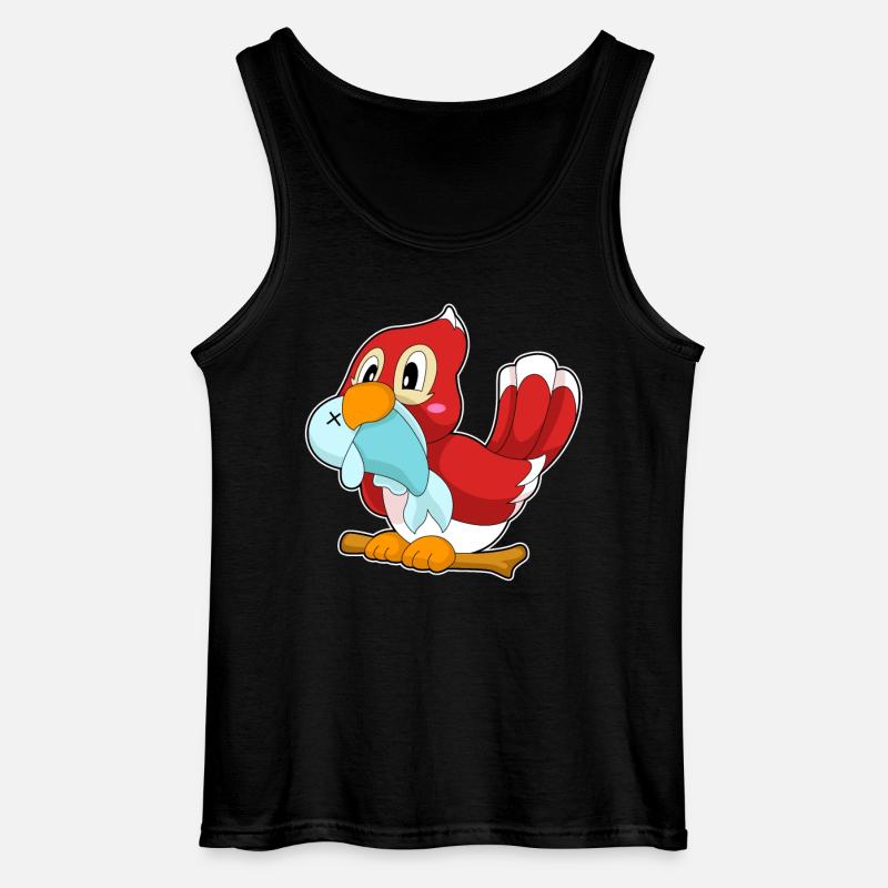 Poisson perroquet - Débardeur Gildan Homme - noir