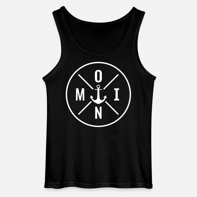 Moin  - Gildan Männer Tank Top - Schwarz
