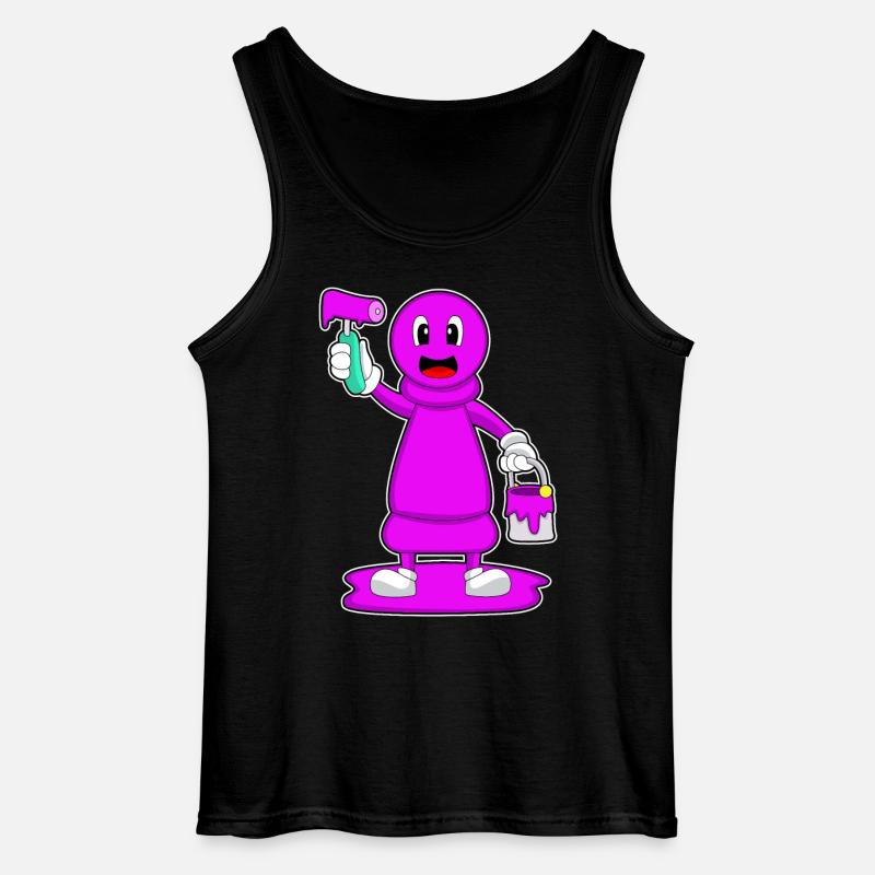 Schachfigur Bauer Schach - Gildan Männer Tank Top - Schwarz