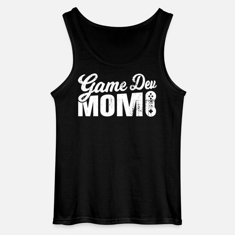 Game Dev Mom - Gildan Männer Tank Top - Schwarz