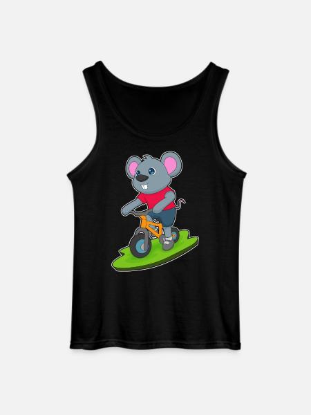 Vélo souris - Débardeur Gildan Homme - noir