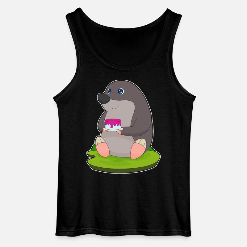 Mole Cake - Gildan Men’s Tank Top - black
