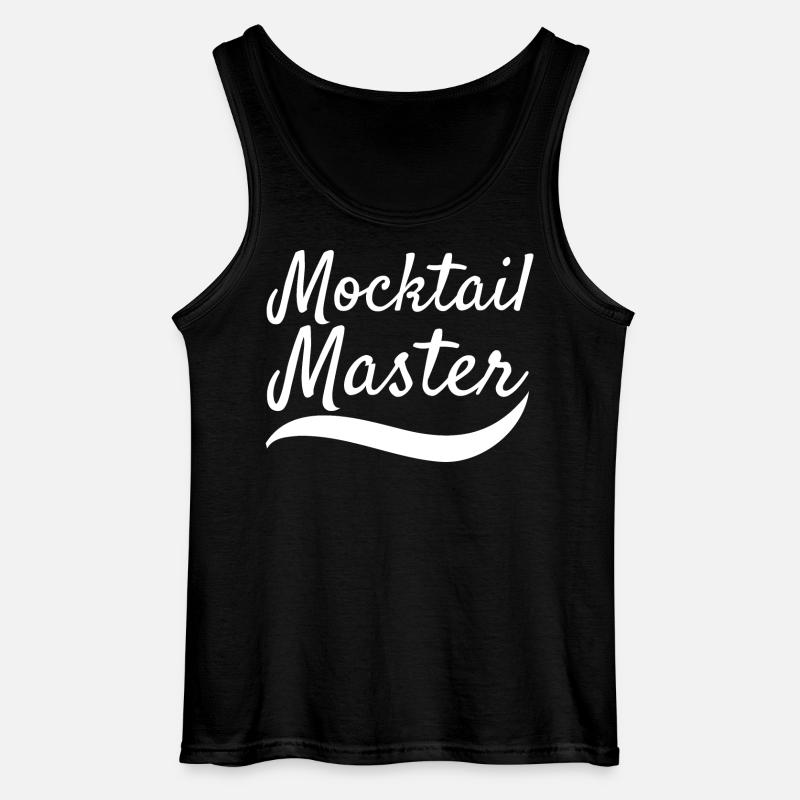 Mocktail Master - Gildan Männer Tank Top - Schwarz