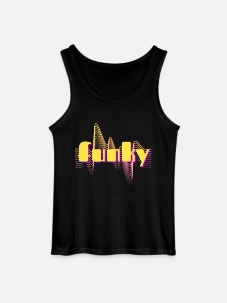 funky - Débardeur Gildan Homme - noir