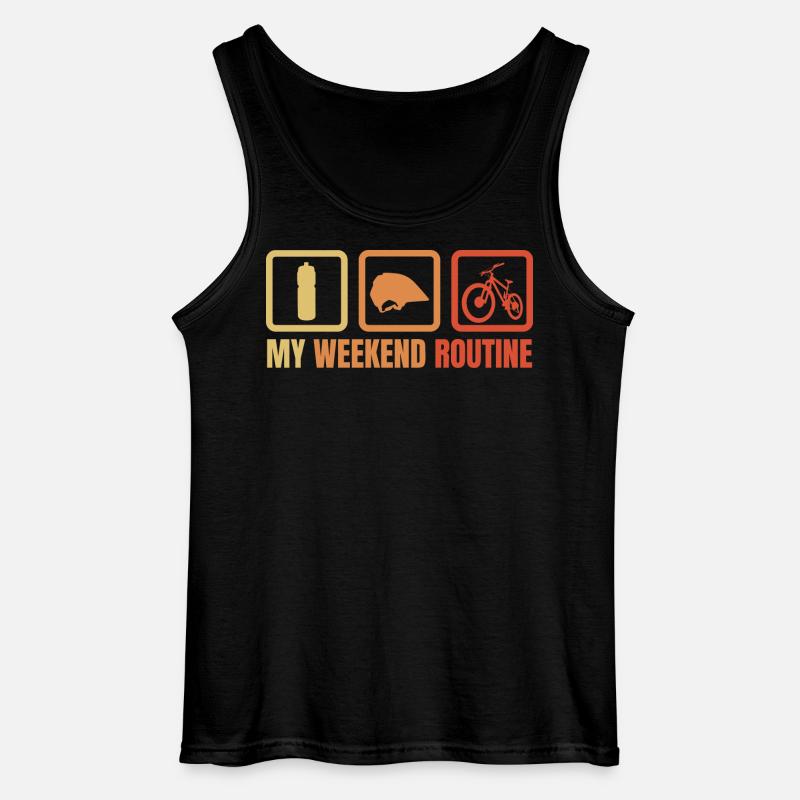 My weekend routine - Gildan Men’s Tank Top - black