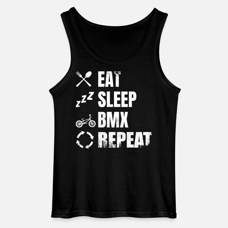 BMX Zeitplan - Gildan Männer Tank Top - Schwarz
