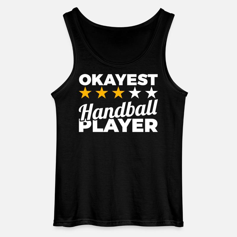 Durchschnittlicher Handballer - Gildan Männer Tank Top - Schwarz