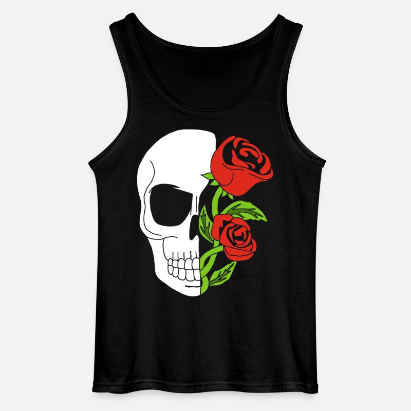 Leben nach dem Tod - Gildan Männer Tank Top - Schwarz