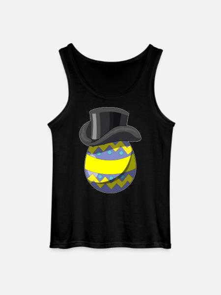 Osterei Ostern Zauberer - Gildan Männer Tank Top - Schwarz