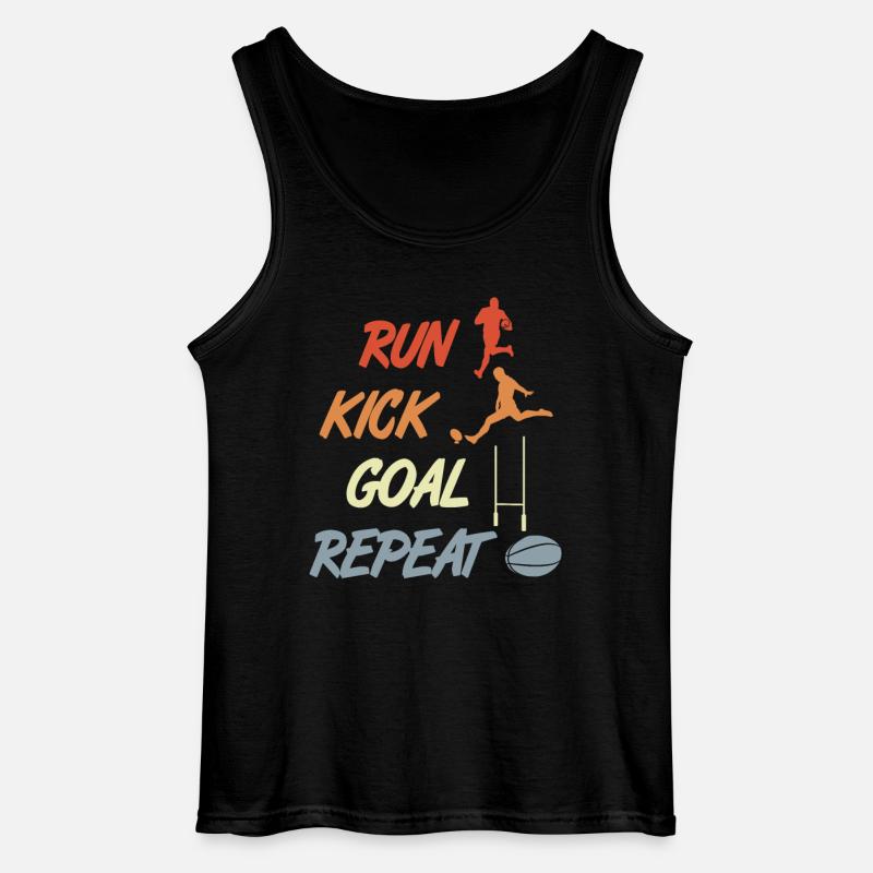 Rugby Motivation - Gildan Men’s Tank Top - black