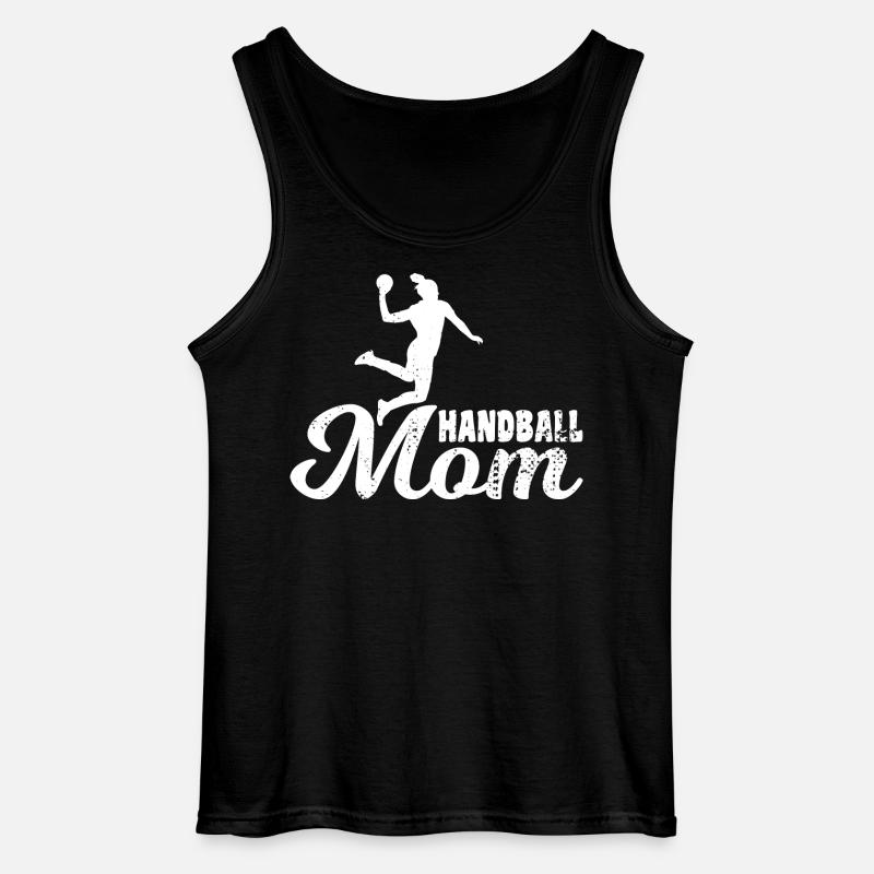 Handball Mama - Gildan Männer Tank Top - Schwarz