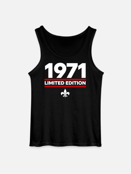 1971 Limited Edition - Gildan Men’s Tank Top - black