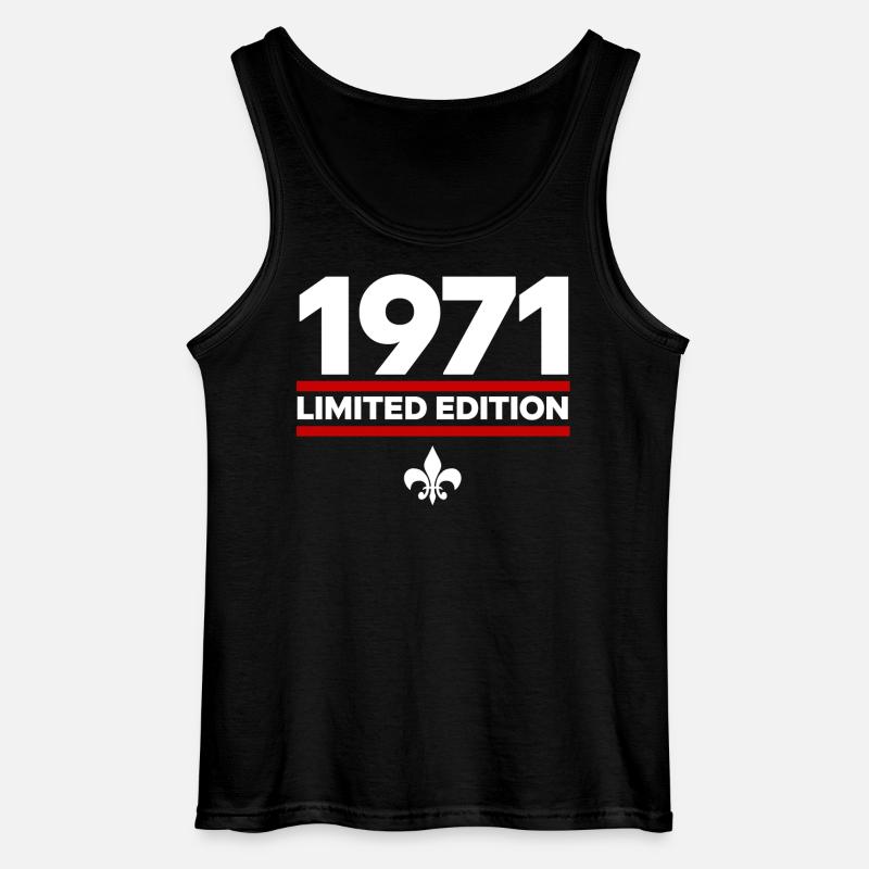 Édition limitée de 1971 - Débardeur Gildan Homme - noir