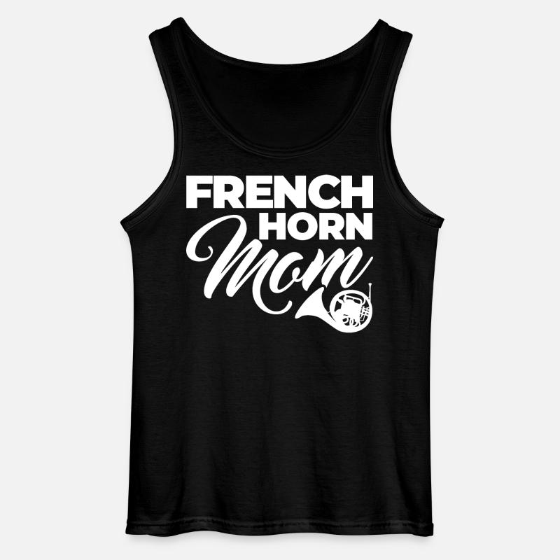 Waldhorn Mutter - Gildan Männer Tank Top - Schwarz