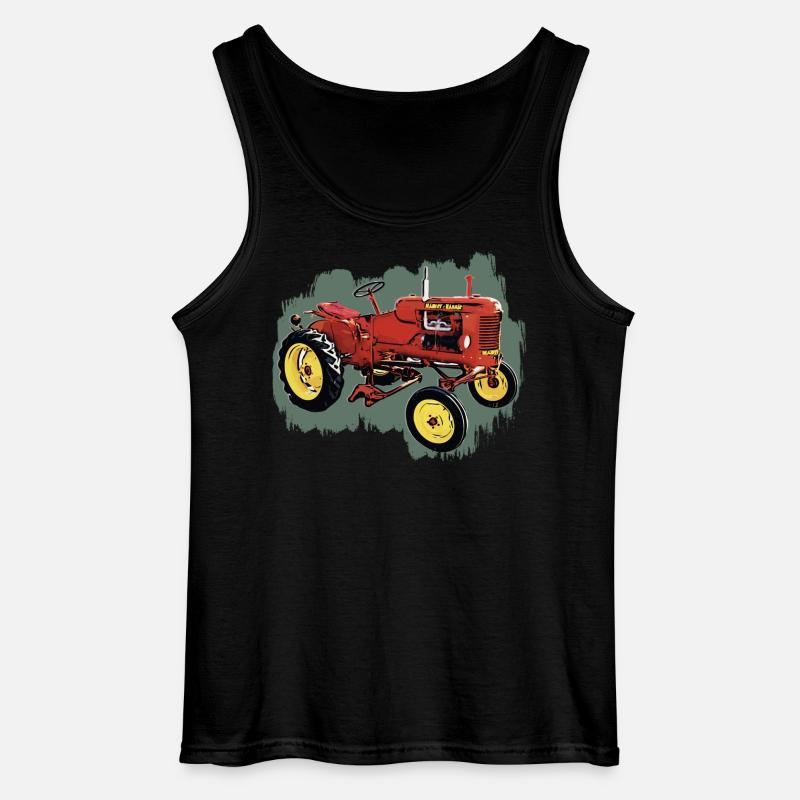 Traktor M H Pony - Gildan Männer Tank Top - Schwarz