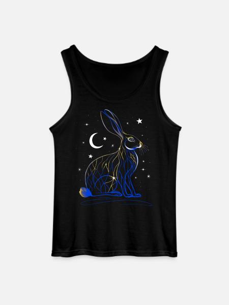 Kintsugi Osterhase Ostara Hase - Gildan Männer Tank Top - Schwarz
