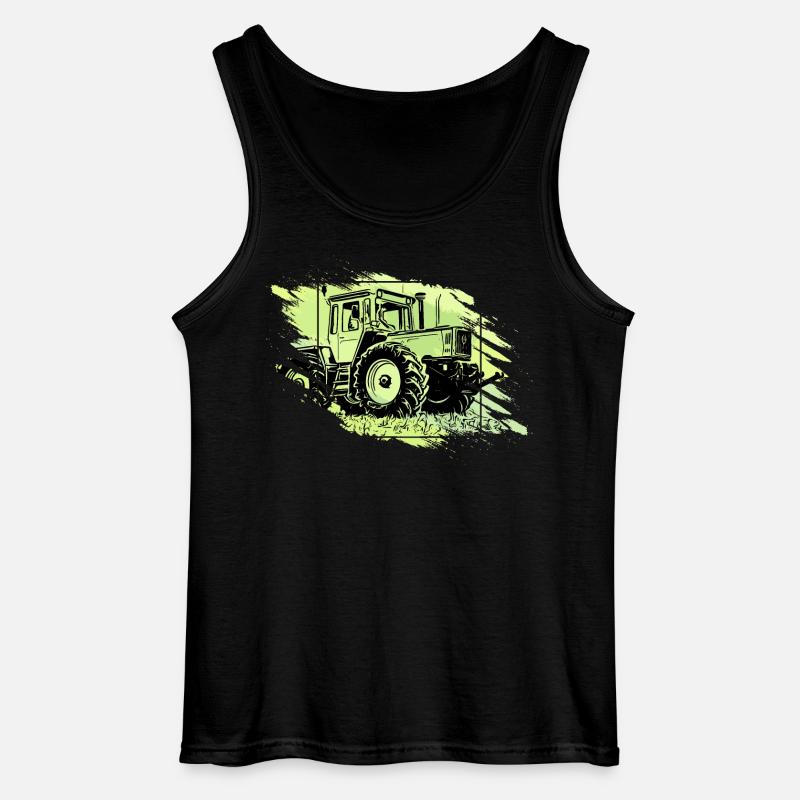 MB trac 1300 turbo - Gildan Männer Tank Top - Schwarz