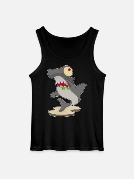 Requin-marteau Halloween Zombie - Débardeur Gildan Homme - noir