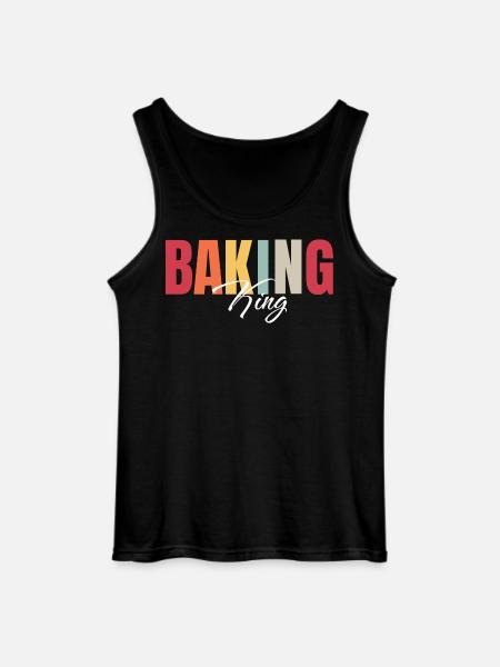 Baking King Baker King - Gildan Men’s Tank Top - black