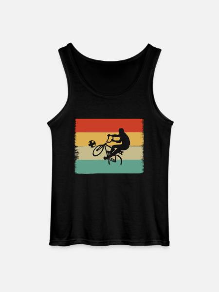 Cycling Clothing - Gildan Men’s Tank Top - black