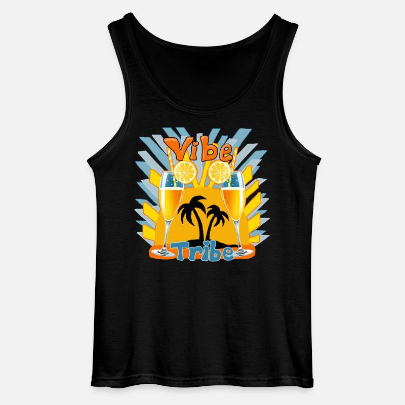 Partyzeit - Gildan Männer Tank Top - Schwarz