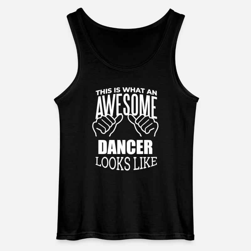 tanzen - Gildan Männer Tank Top - Schwarz