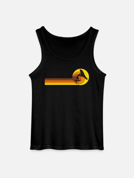 Wingfoil Surfer Wingfoiling Hydrofoil Kitefoil - Gildan Men’s Tank Top - black