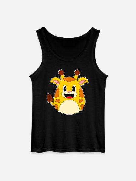 Giraffe Ostern Osterei - Gildan Männer Tank Top - Schwarz