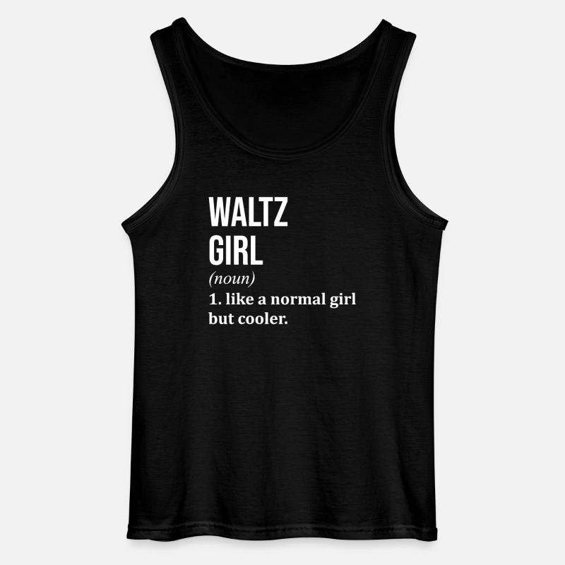 Walzer - Gildan Männer Tank Top - Schwarz