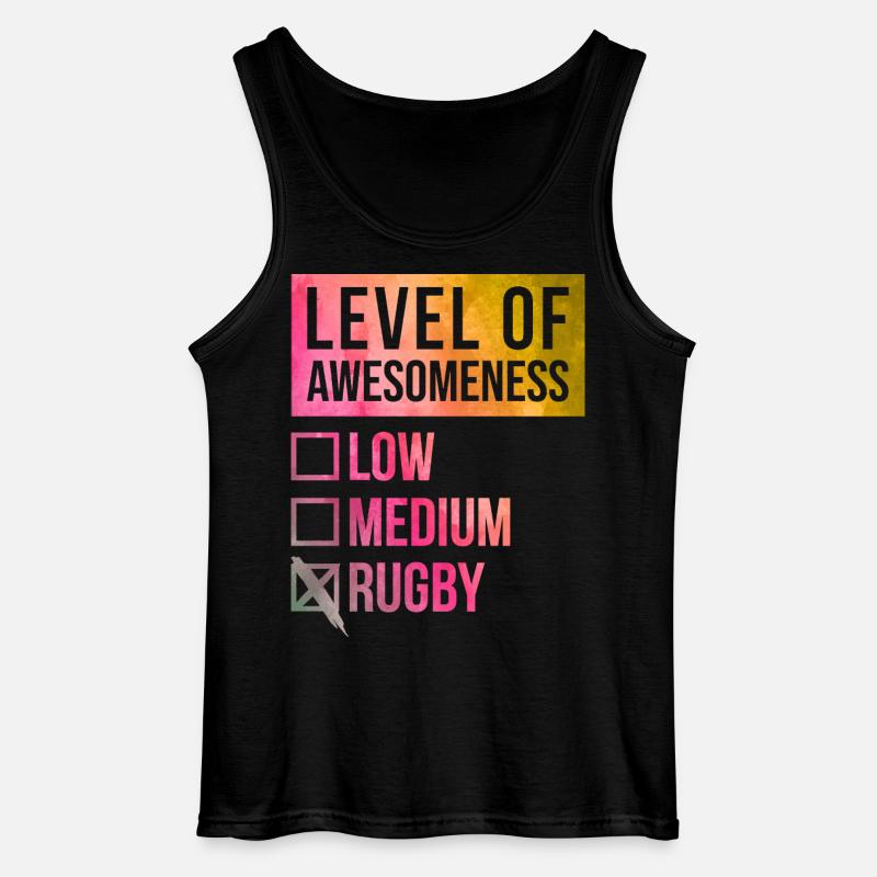 Rugby - Gildan Men’s Tank Top - black