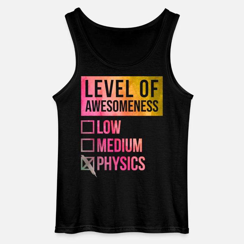Fysik - Gildan tanktop til mænd - sort