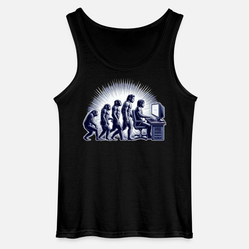 GAMING EVOLUTION - Gildan Männer Tank Top - Schwarz