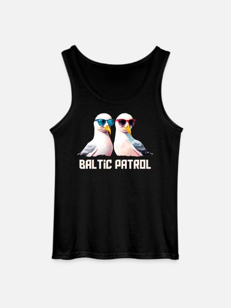 Baltic Patrol Seagulls - Gildan Men’s Tank Top - black