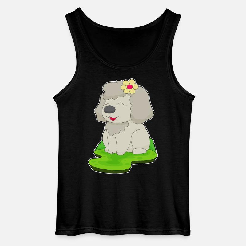 Fleur de chien - Débardeur Gildan Homme - noir