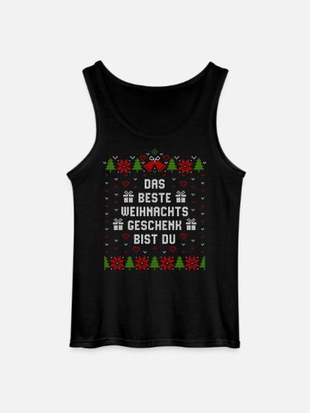 Das beste Weihnachtsgeschenk bist Du - Gildan Männer Tank Top - Schwarz