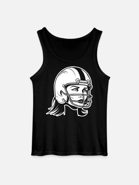 American football player - Gildan Men’s Tank Top - black