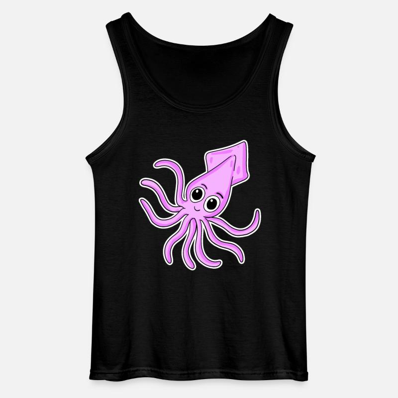 Octopuses - Gildan Men’s Tank Top - black