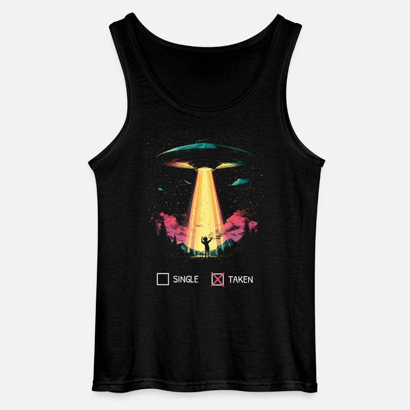 Pardonner la Saint-Valentin Alien-Funny Gift - Débardeur Gildan Homme - noir