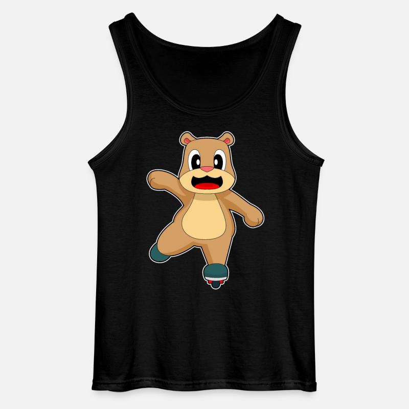 Bär Inline skating Inline skates - Gildan Men’s Tank Top - black