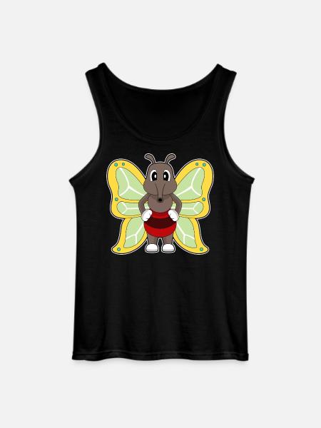 Butterfly Mosquito - Gildan Men’s Tank Top - black
