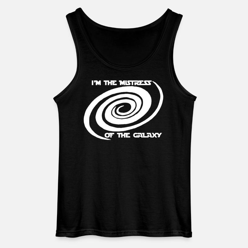 Herrin der Galaxis - Gildan Männer Tank Top - Schwarz