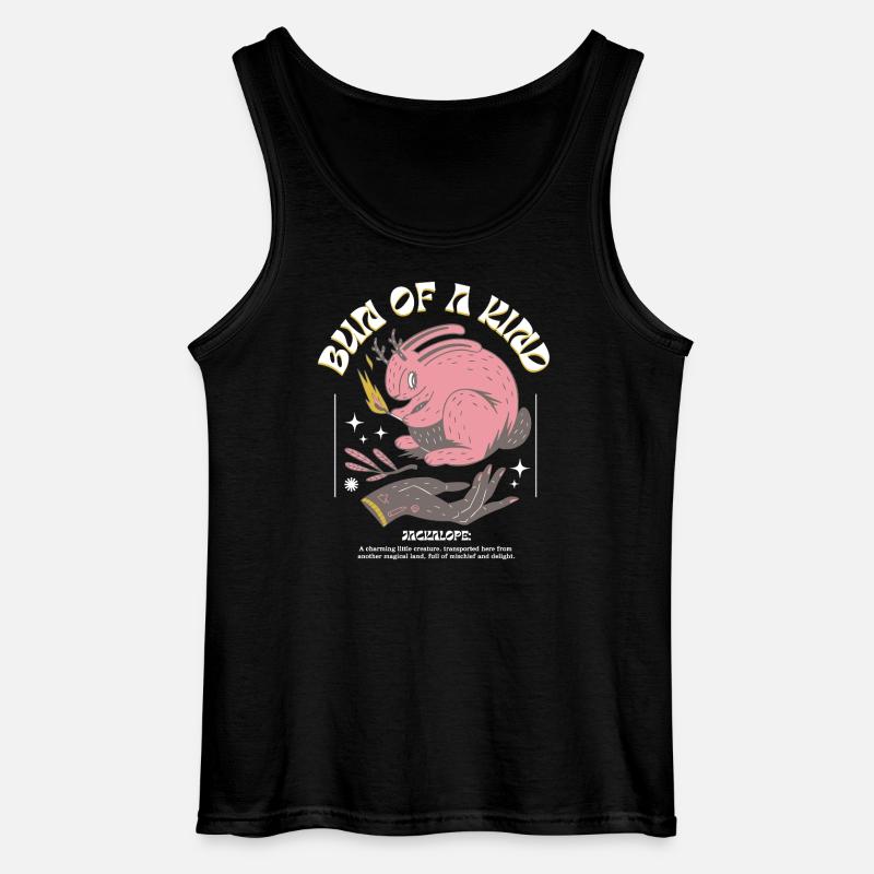 Mystischer Jackalope – Einzigartig & Magisch - Gildan Männer Tank Top - Schwarz