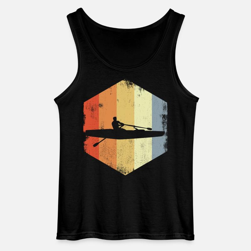 Skulls Ruderer - Gildan Männer Tank Top - Schwarz