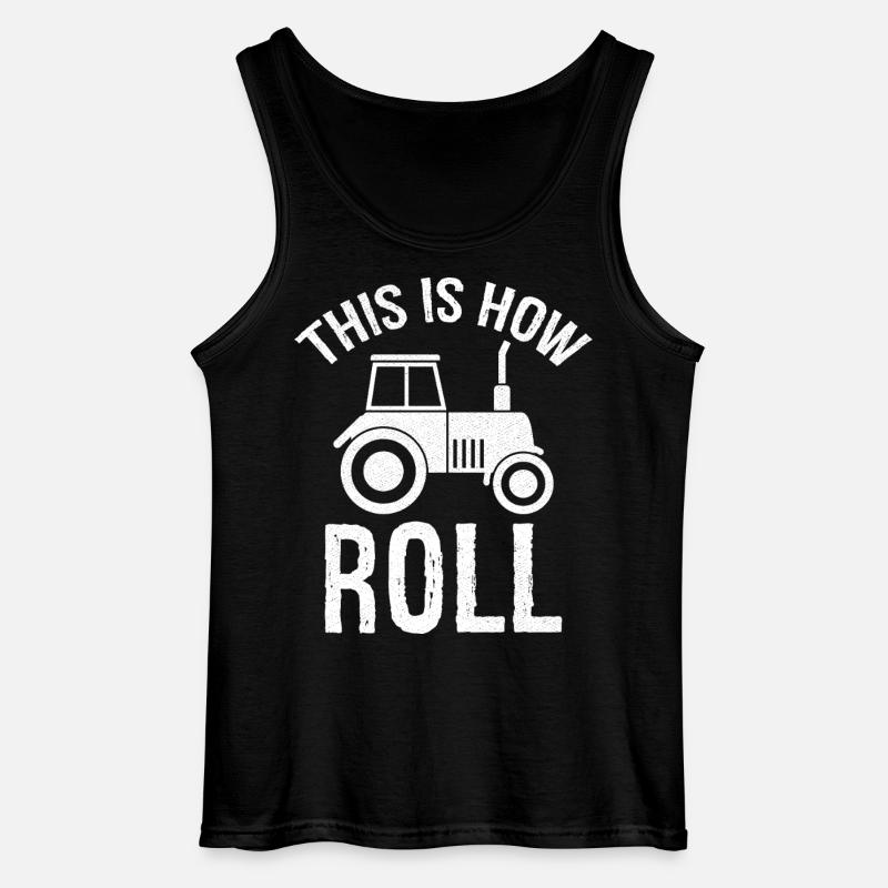 this is how roll - Gildan Männer Tank Top - Schwarz