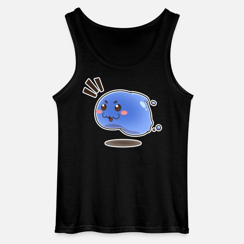 Kleiner springender Schleim - Gildan Männer Tank Top - Schwarz