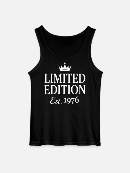 Édition limitée Est. 1976 - Débardeur Gildan Homme - noir