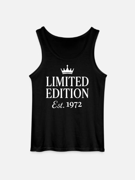 Édition limitée Est 1972 - Débardeur Gildan Homme - noir