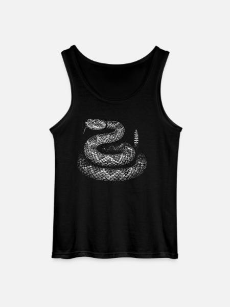 Snake - Gildan Men’s Tank Top - black
